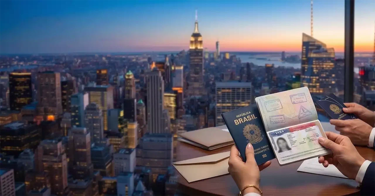 Passaporte e processo de solicitacao do visto americano